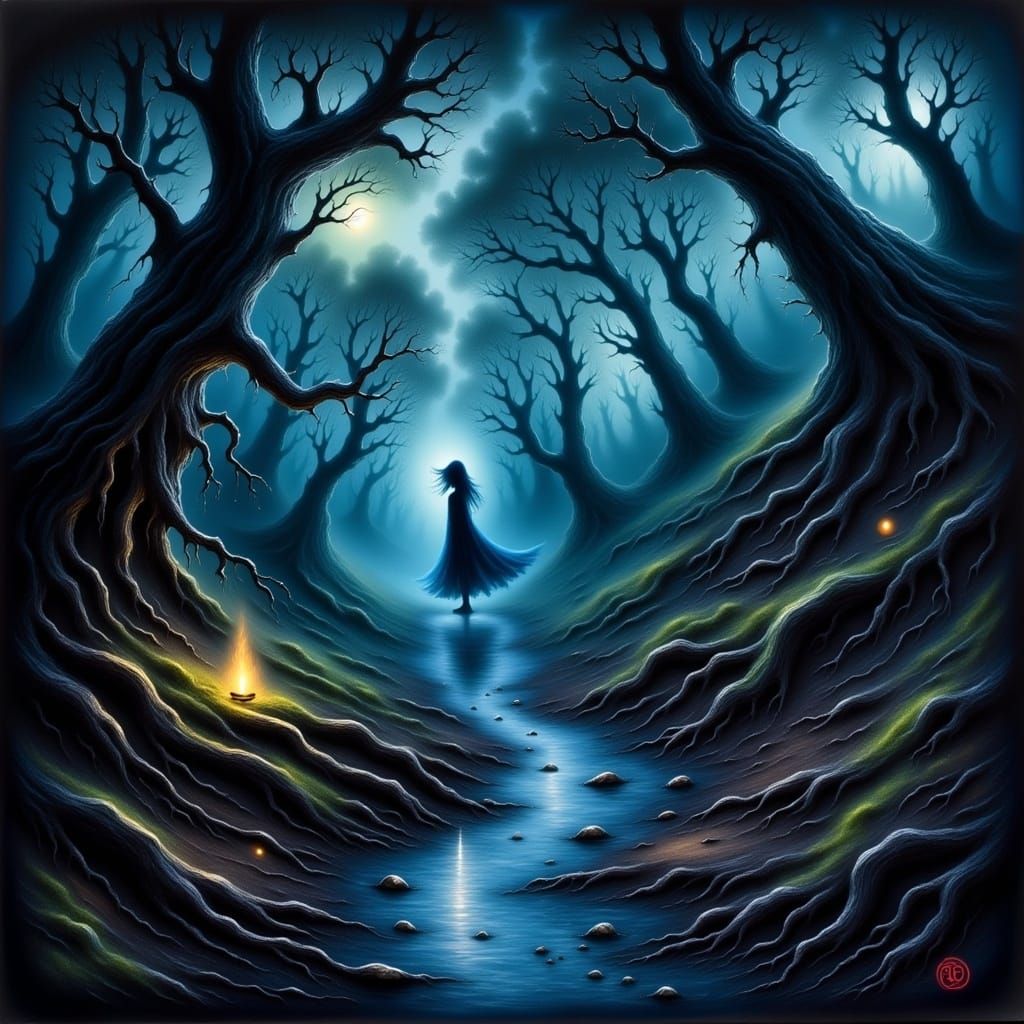 Mystical Wooley Swamp: An Otherworldly Dream