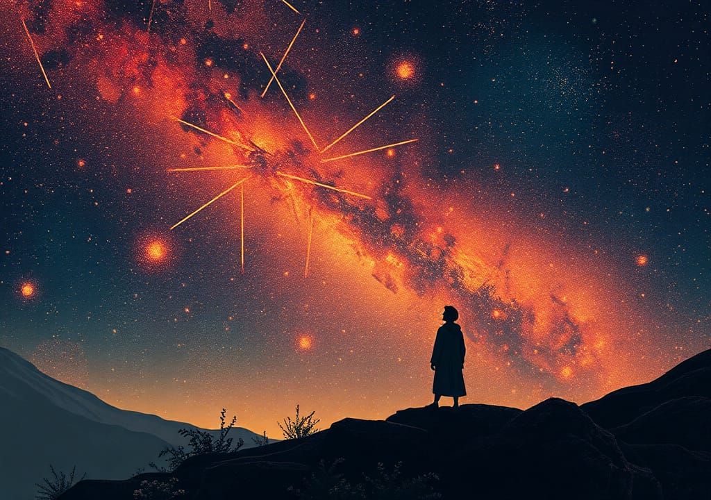 Stardust and Wonder in Illustrative Style