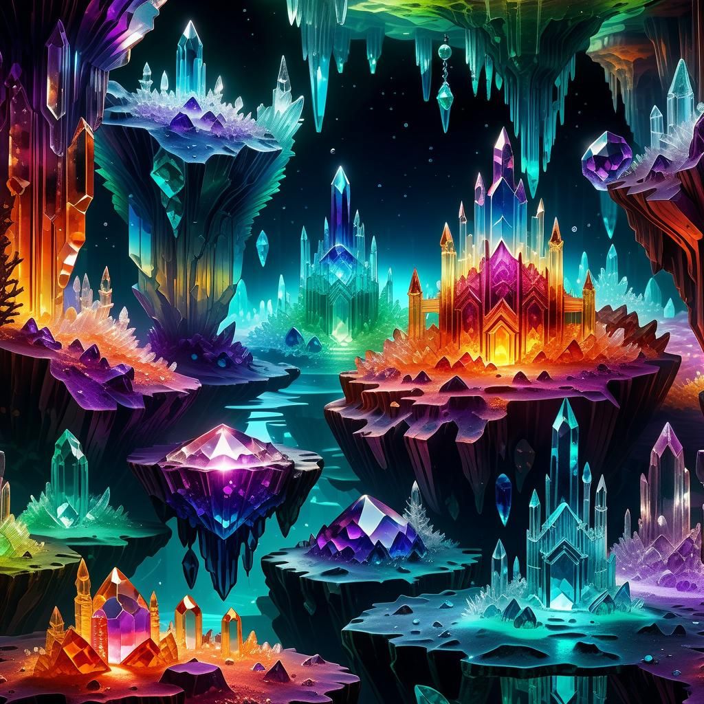 A bunch of crystal