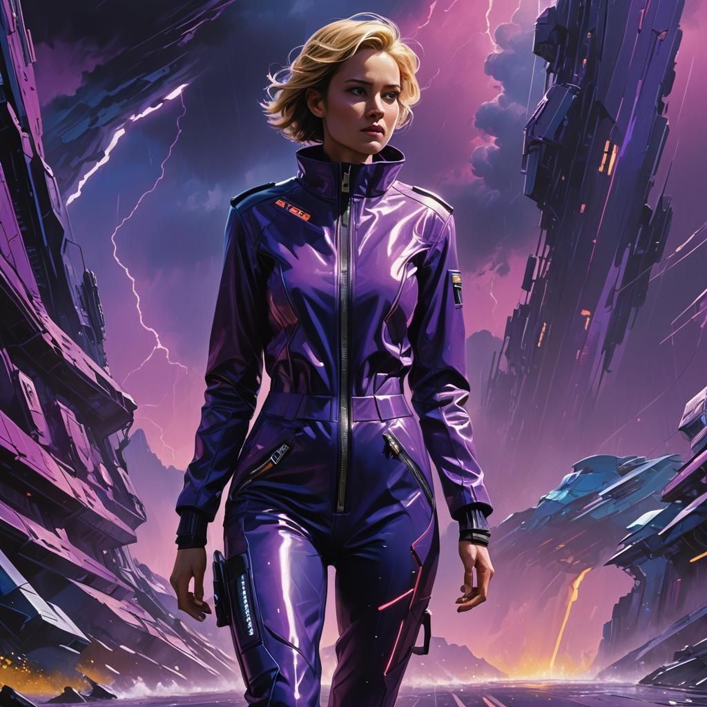 Dichotomy: A Figure in Light and Shadow