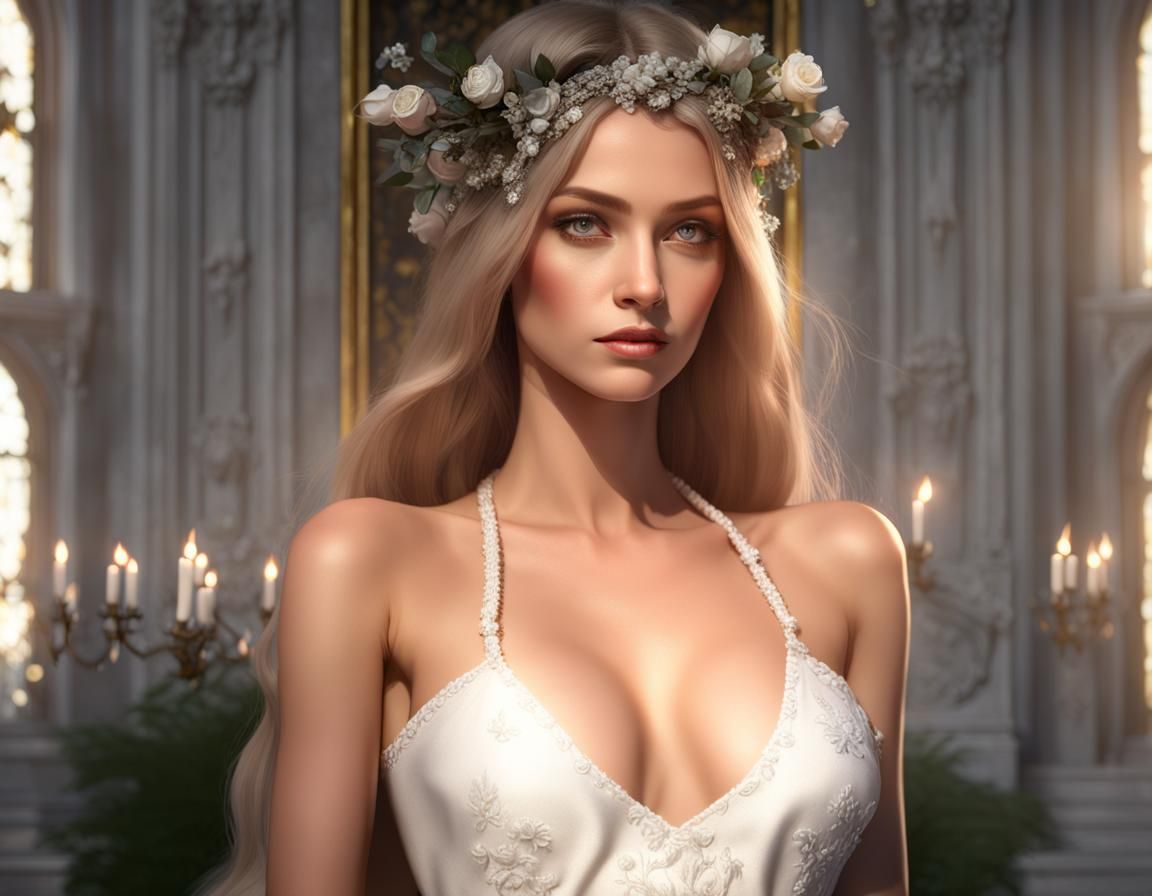 A beautiful woman