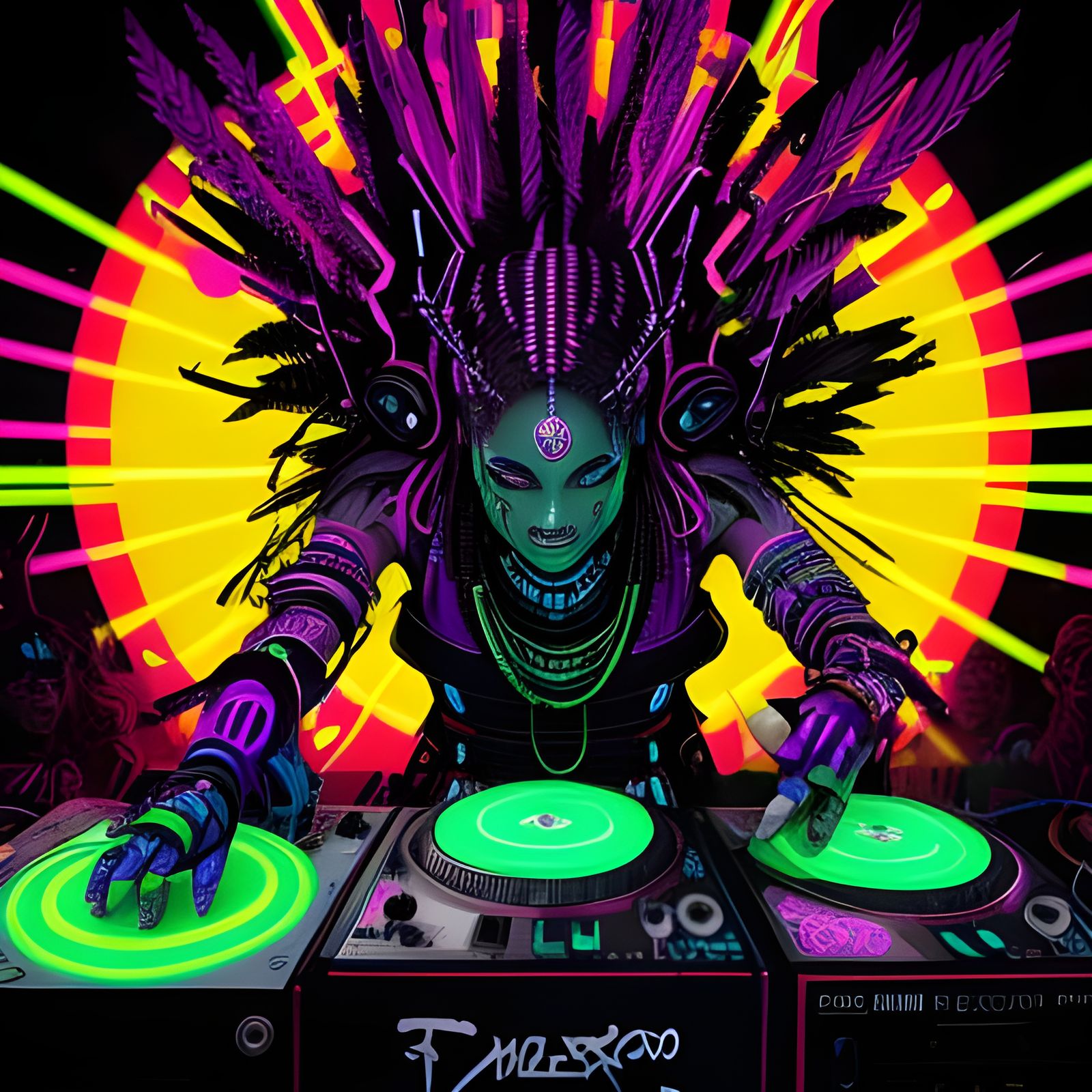 Electric Voodoo Girls Unleash Chaos at Apocalypse Party