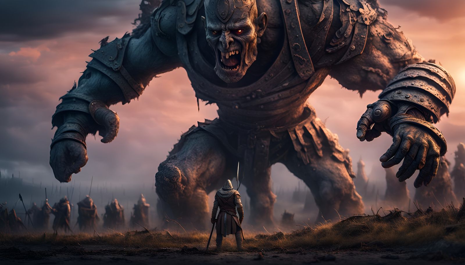 Jitte, Giant Killer, in Twilight Battlefield: 8K