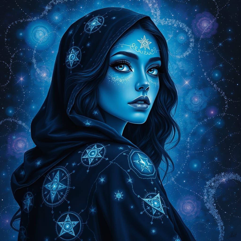 Ethereal Goddess of the Cosmos