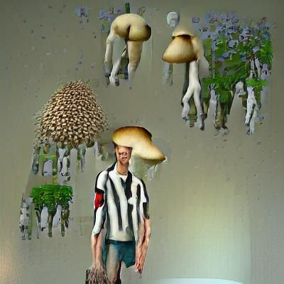 Enchanted Mushroom Man of the Forest