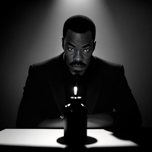 Eddie Murphy in Suspenseful Film Noir Style