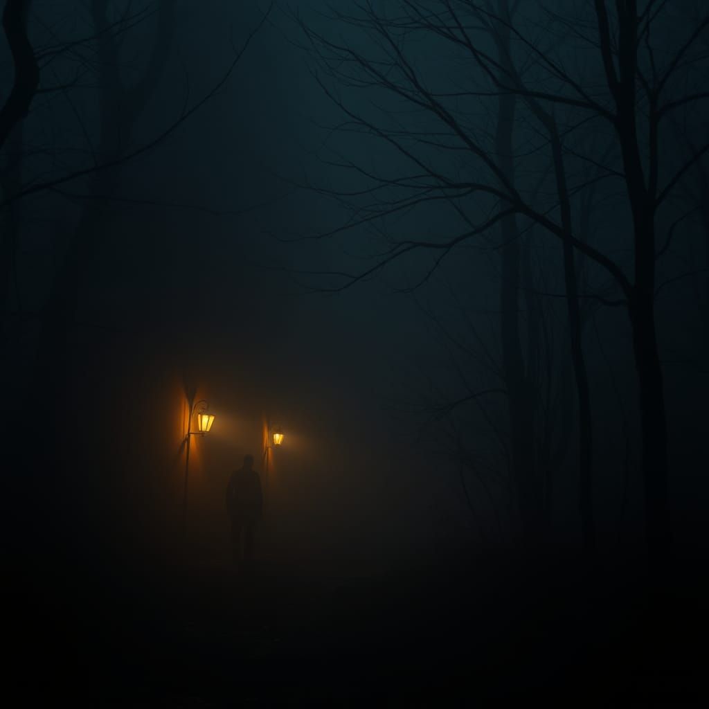 Hyperrealistic Mysterious Scene in Cinematic Style