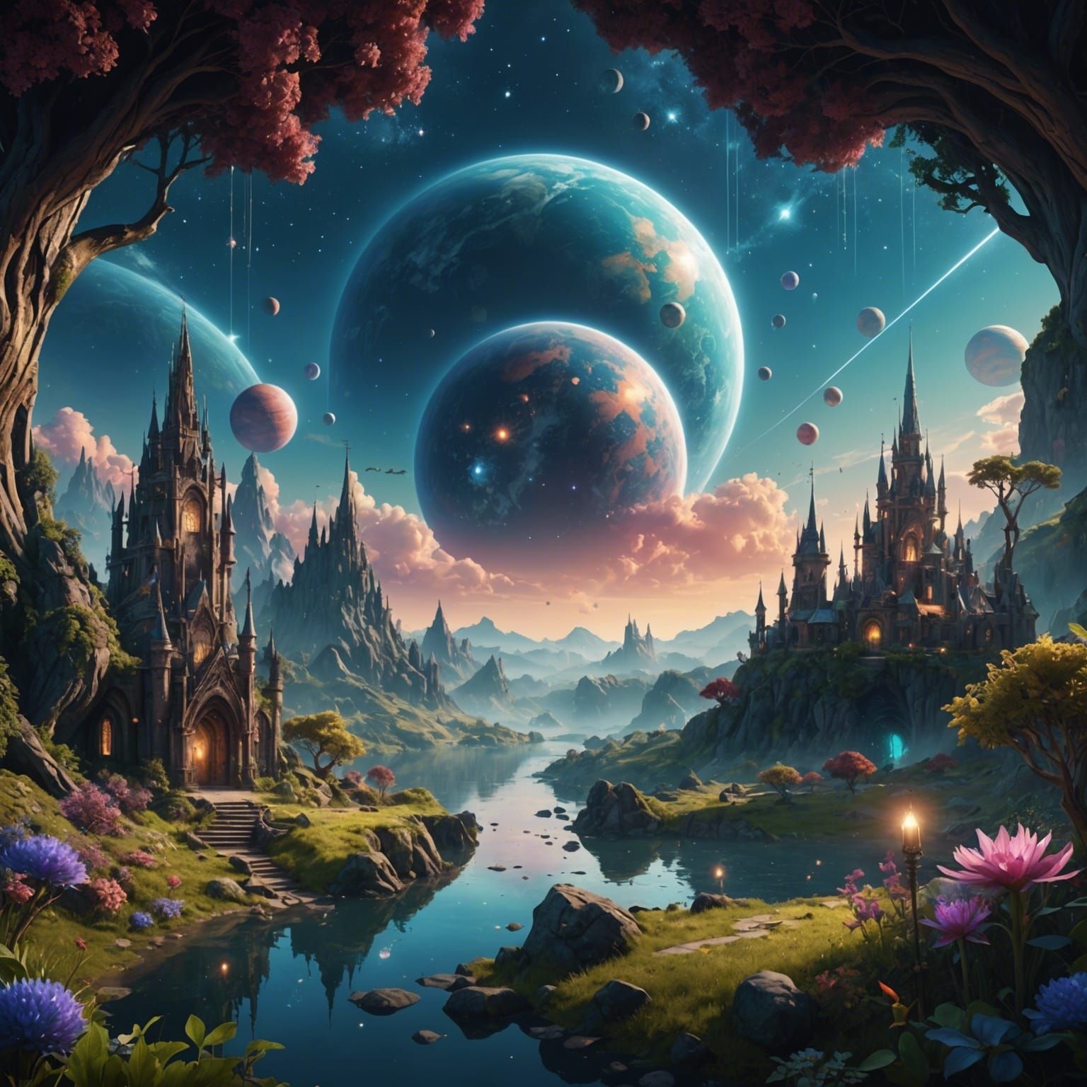 Magical Little Universe: Fantasy Concept Art