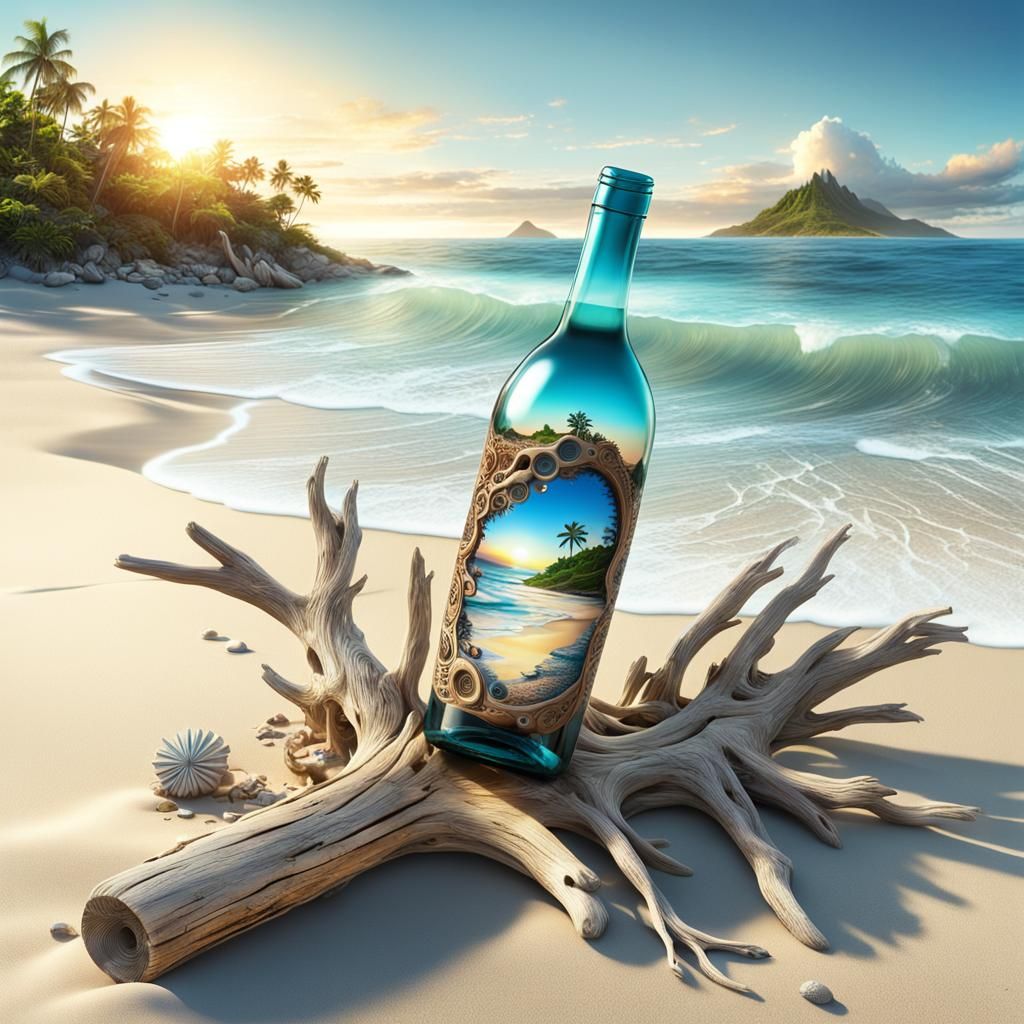 Tropical Island Treasure Discovered on Beachfront