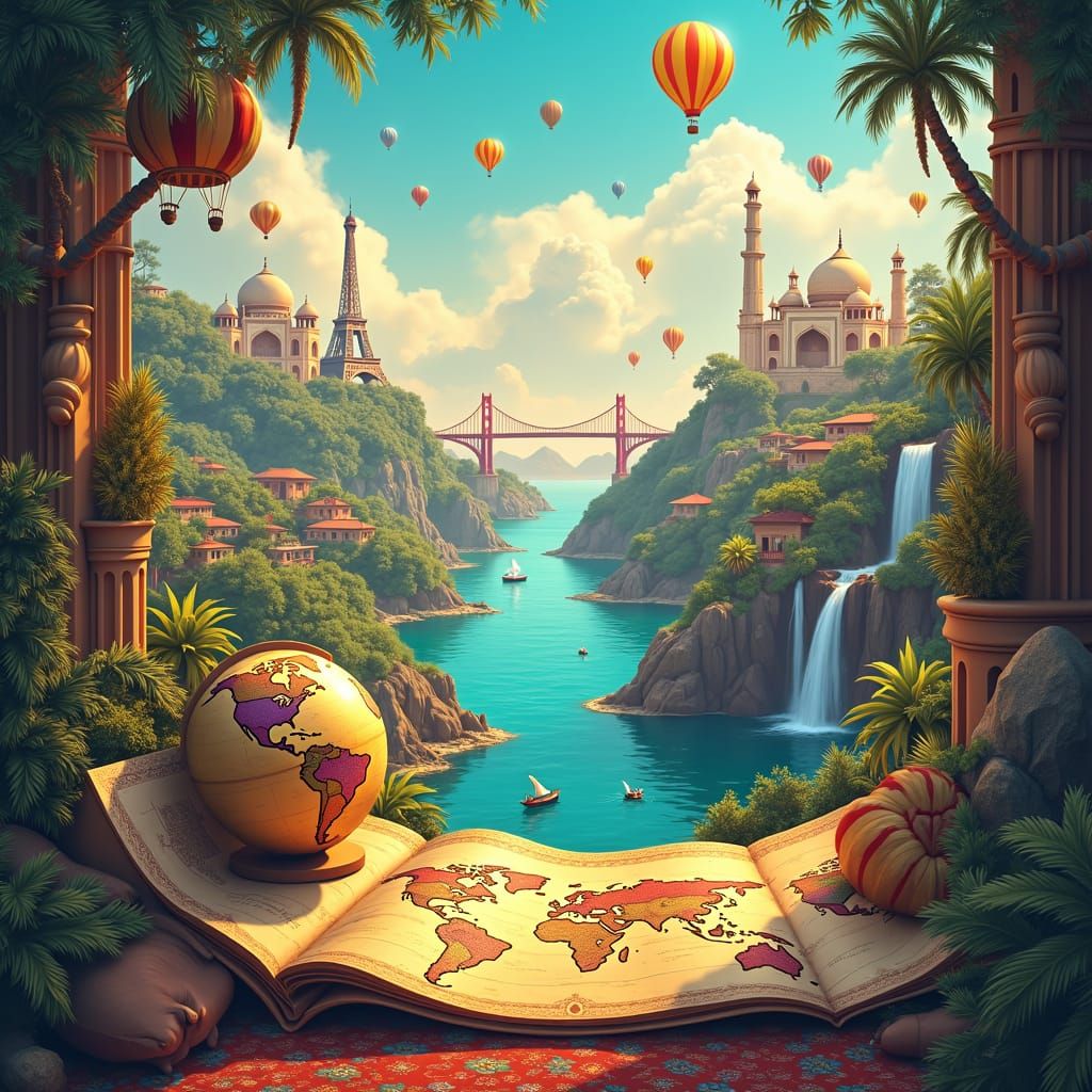 Vibrant Global Travel Destinations and Cultural Landmarks