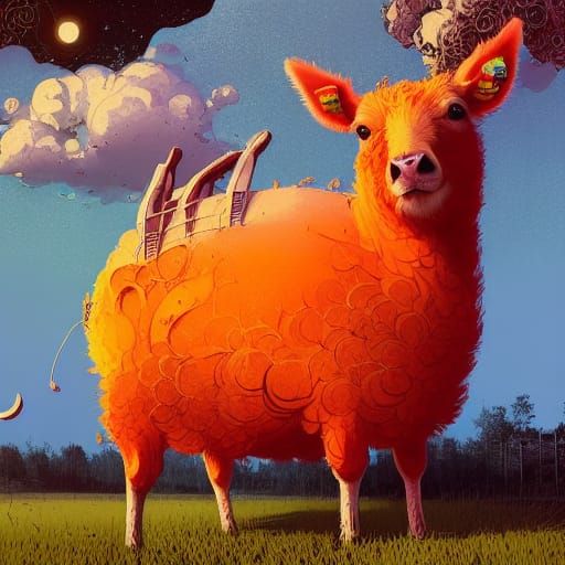 Adorable Farm Animals: Detailed Matte Photography