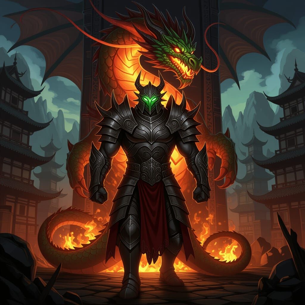 Dragon as Pet Companion for Colossal Titan