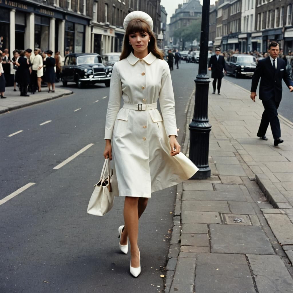"Coqueline" Haute couture Printemps-été 1966.