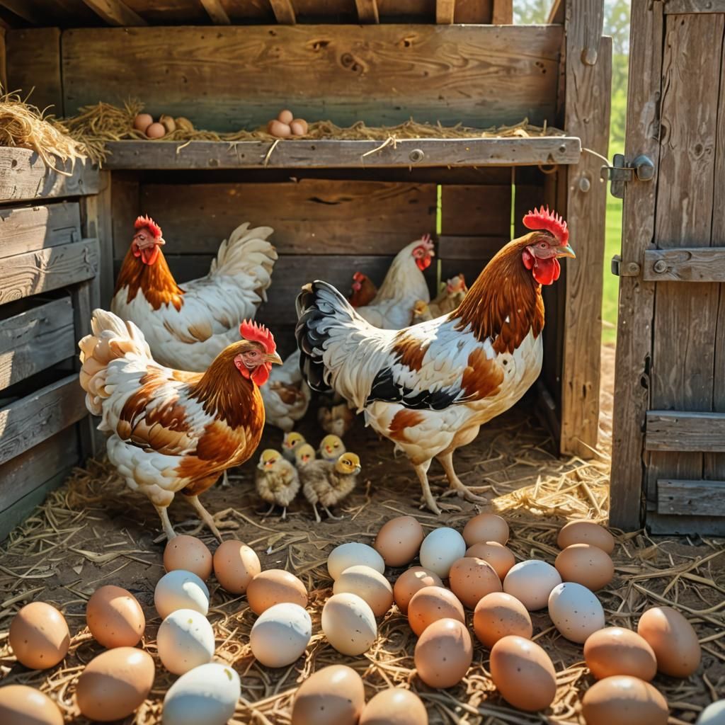 Cozy chicken coop