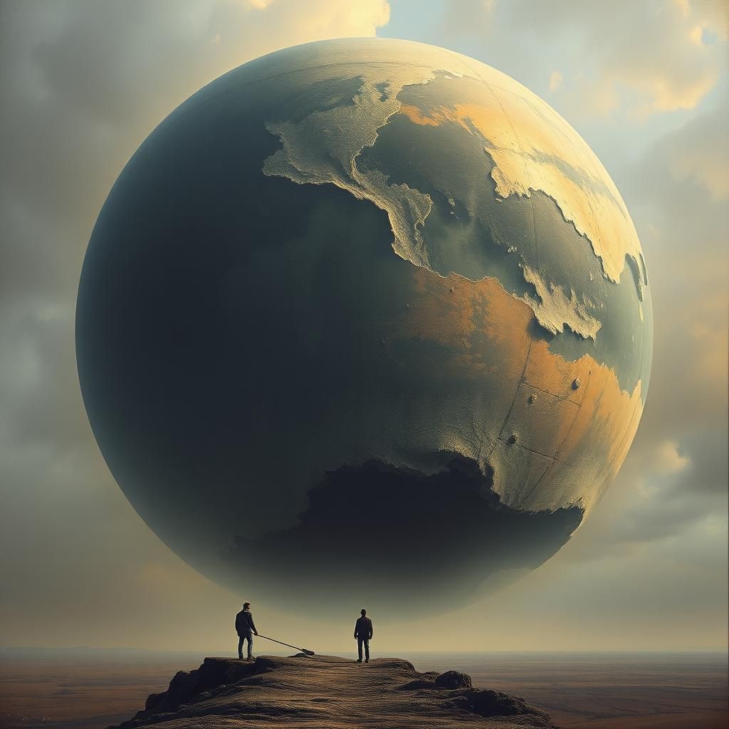 Surreal Dark Fantasy Art Inspired by Beksiński and Royo