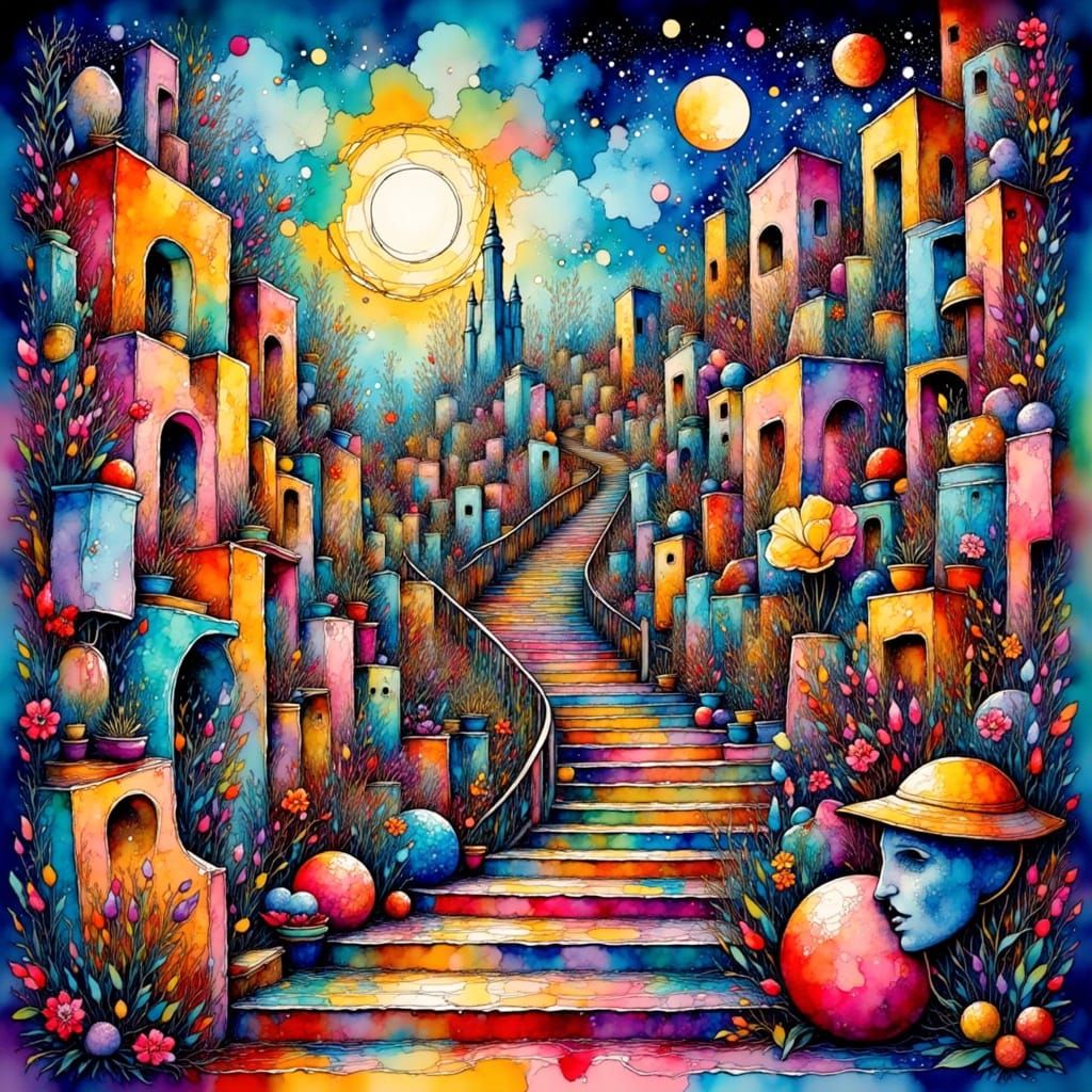 Dreamlike Afterlife Inspired by The Good Place