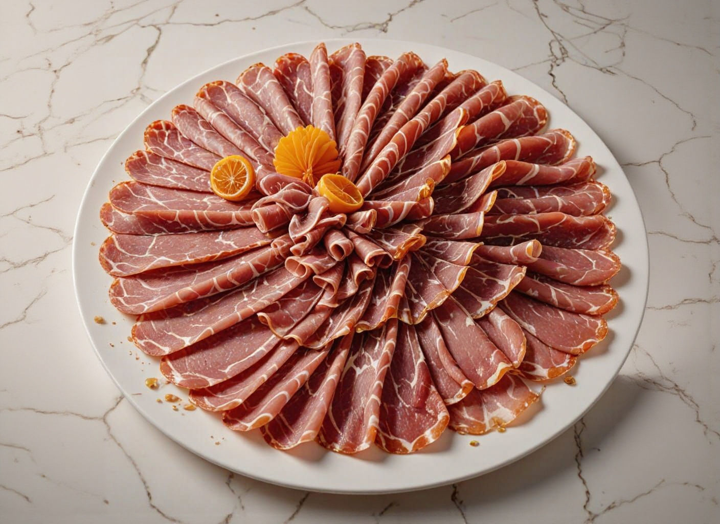 Vivid Salami Plate with Dynamic Lighting