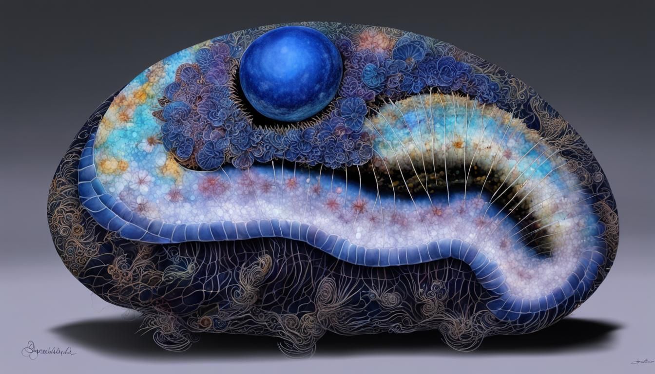 Echidna Touring Wonders in Abstract Harmony