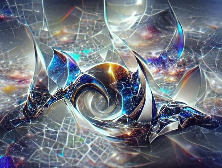 Abstract Mobius Landscape in 4K HD