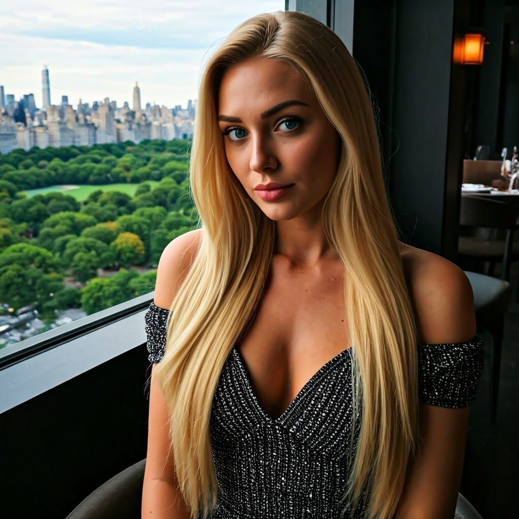 Swedish Doctor Overlooking Central Park in Leica Style