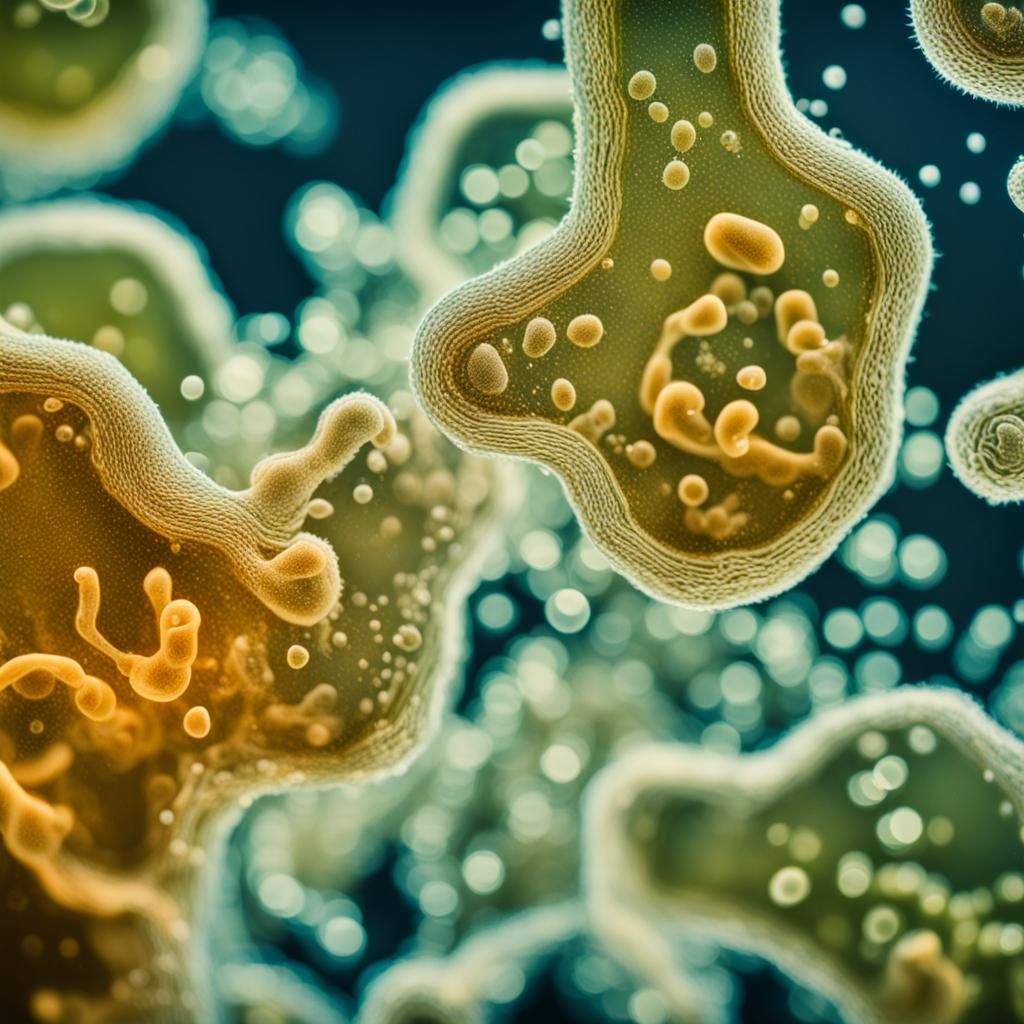 Amoebas Under Microscope: Professional Photography