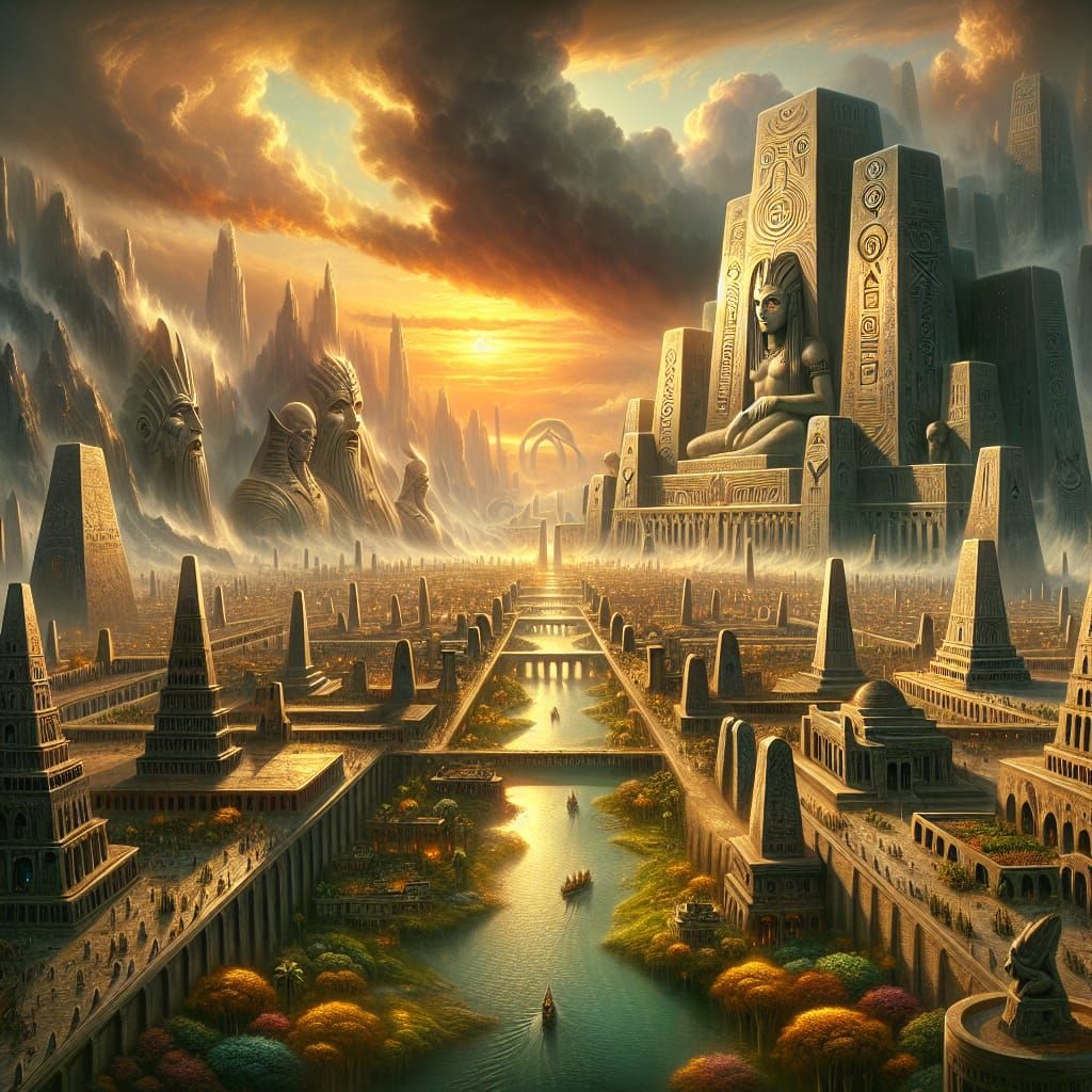 Lost Ancient City Before the Great Deluge