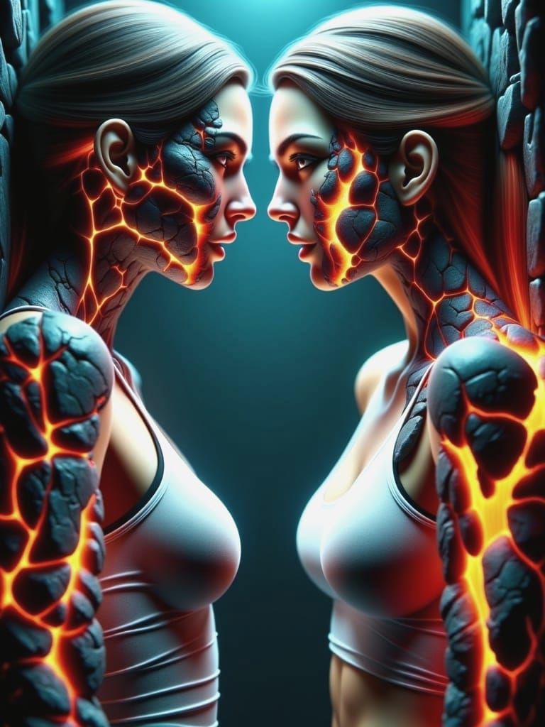 Intense Emotional Confrontation Between Two Women