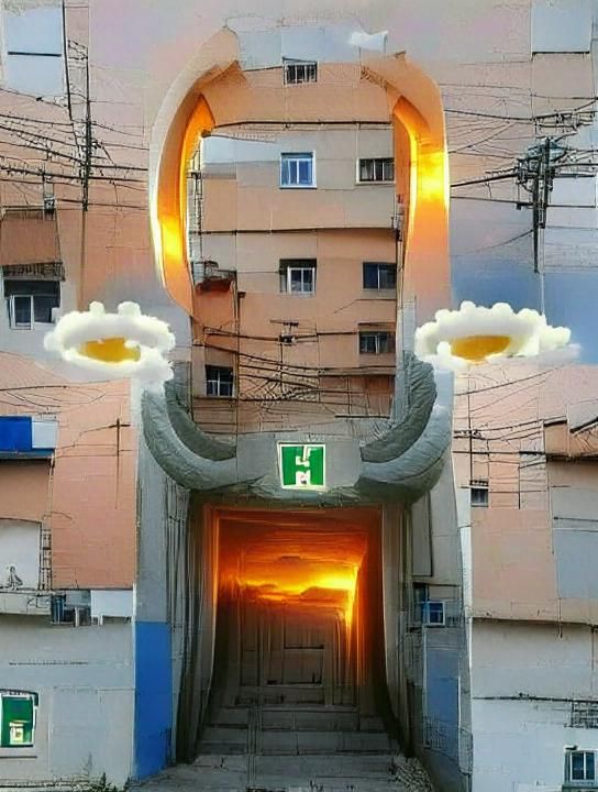 Ethereal Portal to Heaven