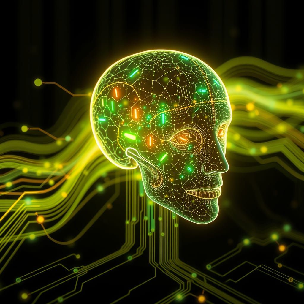 The AI Self-Portrait: A Generative Algorithm's Vision