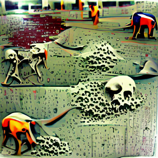 Bleak Wasteland: A Scene of Desolation