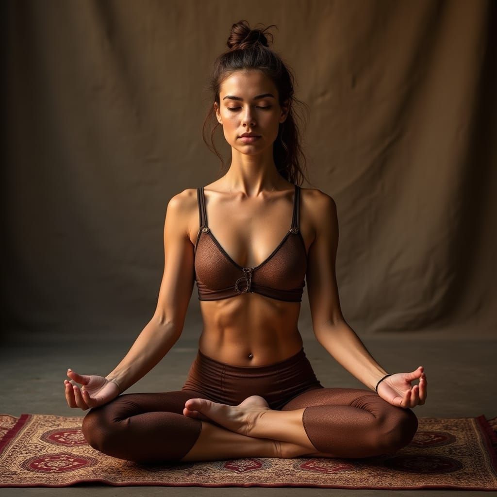 Ethereal Women in Tantric Meditation