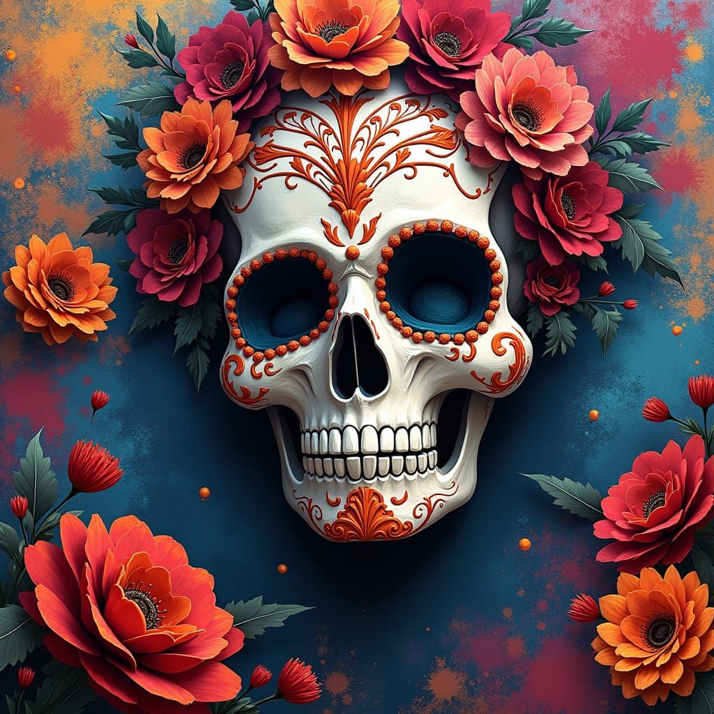 Dia de los Muertos Graffiti Art Celebration