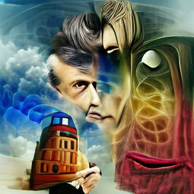 Surreal Doctor Who and The Master