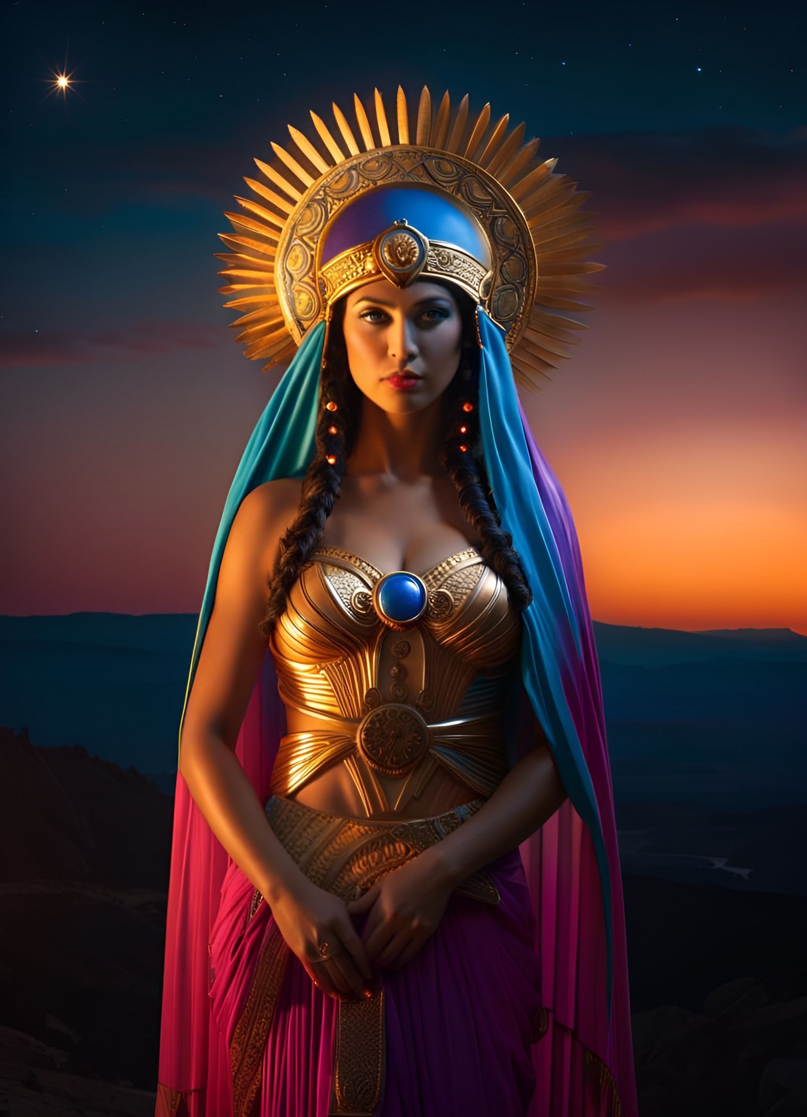 Eos, Greek Goddess of Dawn: Cosmic Portrait