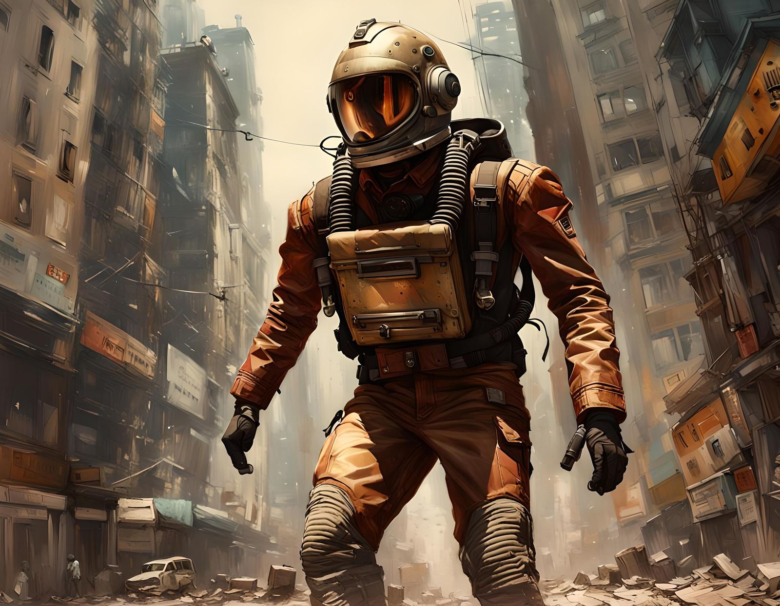 The Rocketeer: Hyperdetailed Matte Painting on Artstation