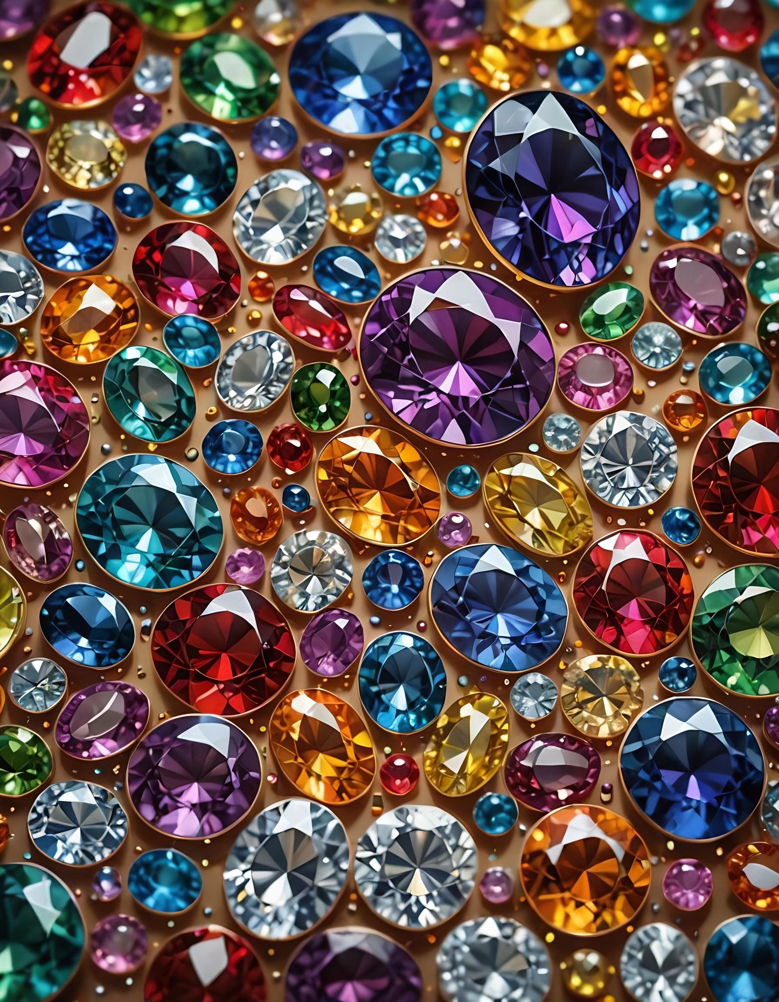 Glittering Gemstones …