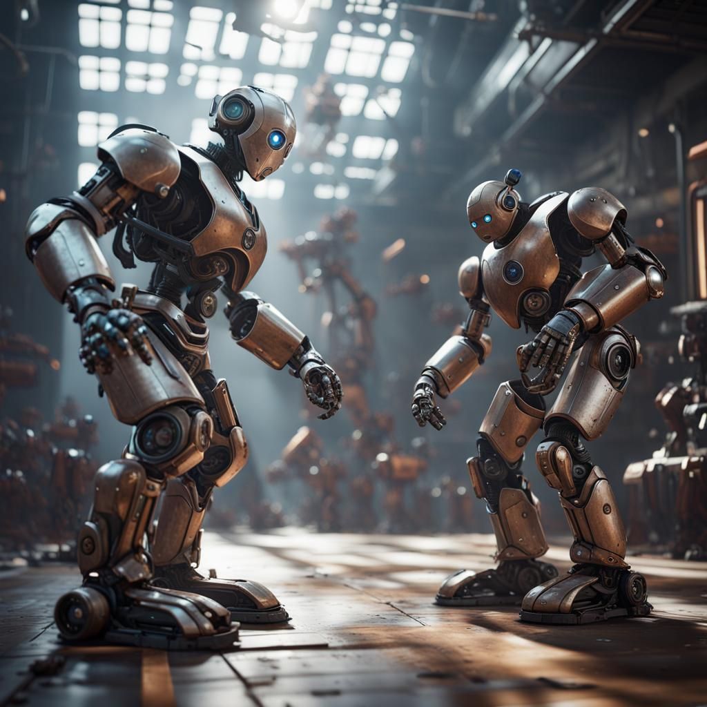 Robots at Their Limits: 3D Cinematic Render