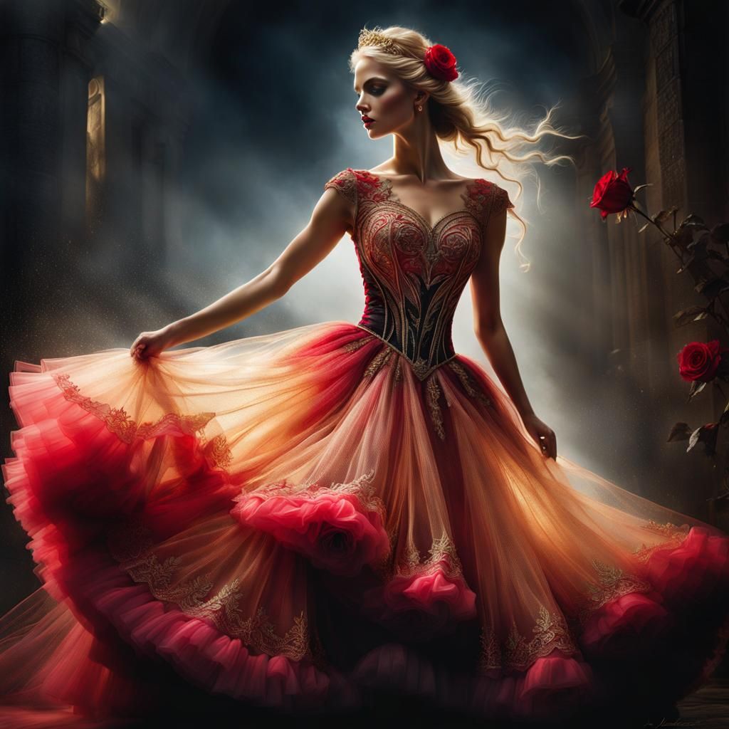 Of  Tulle and Roses