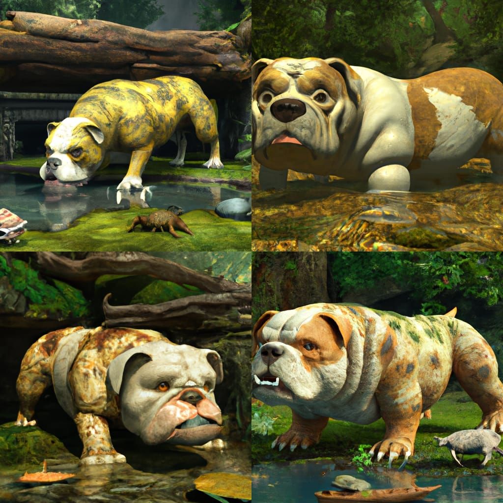 Reptilian Hybrid Creature Design in 3D Cinematic Style