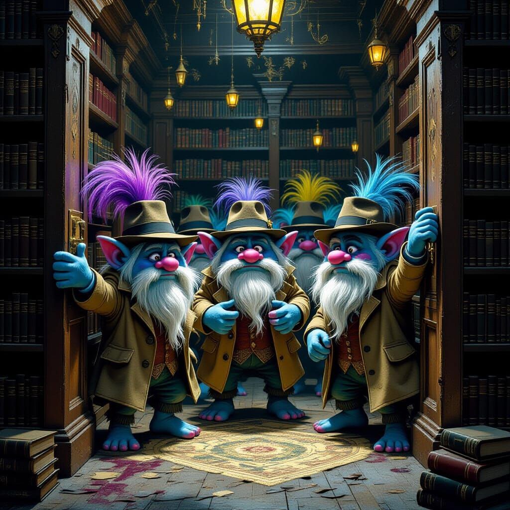 For the "Trolls" challenge, imagine a group of trolls guarding a hidden entrance to a 1920s speakeasy concealed behind a...