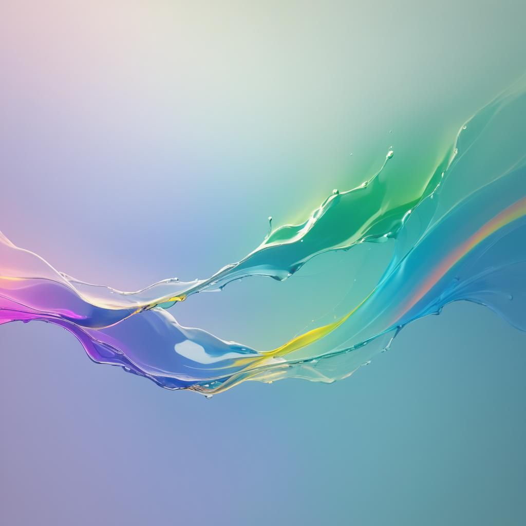 Vibrant Luminism Rainbow Study