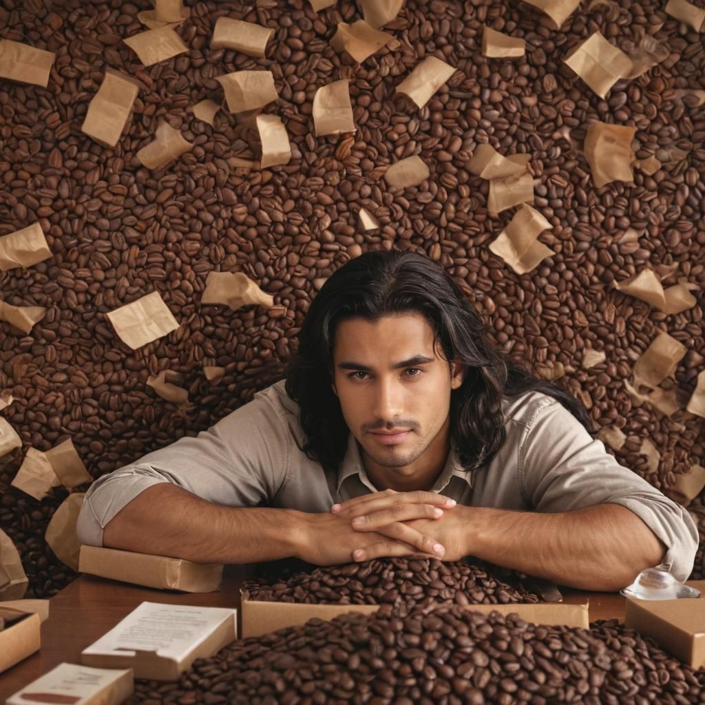 Romance Novel Cover: The Coffee Bean Accountant