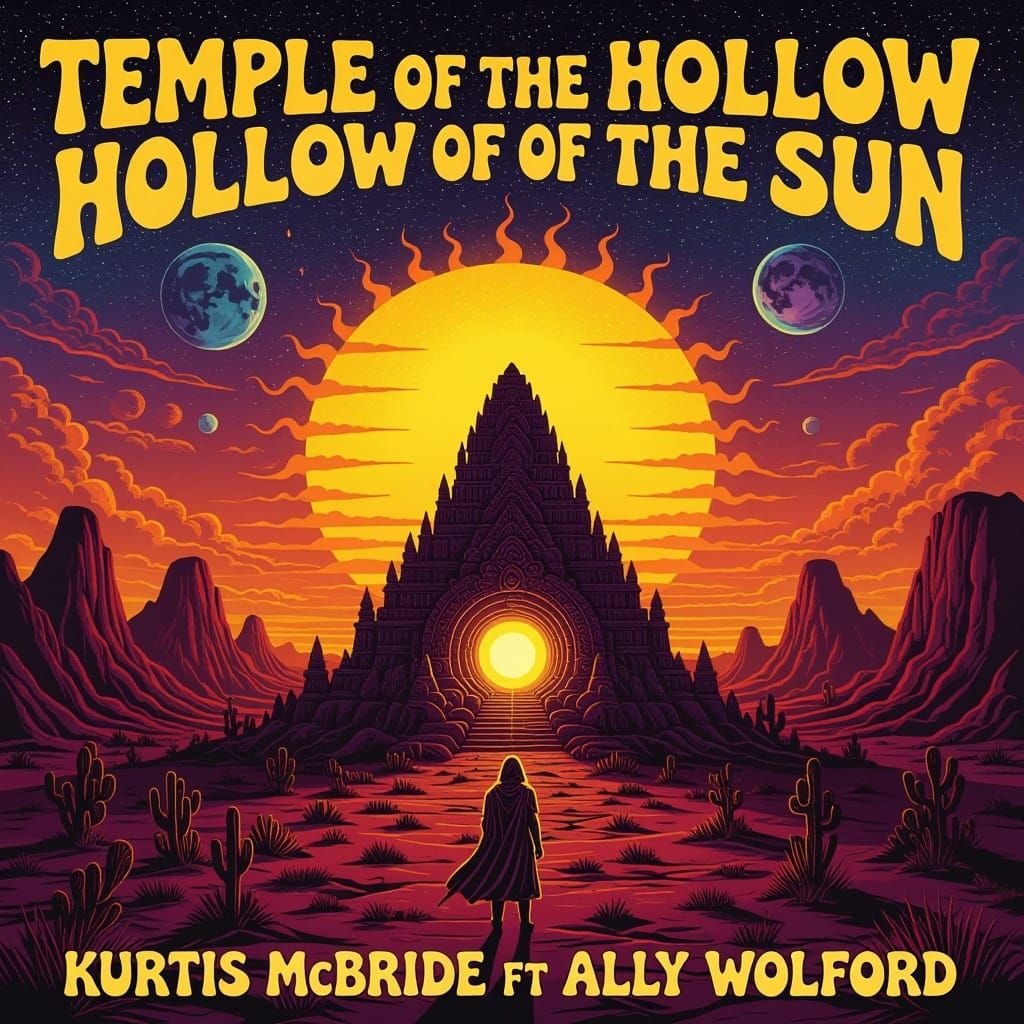 Psychedelic Doom Album Cover Art