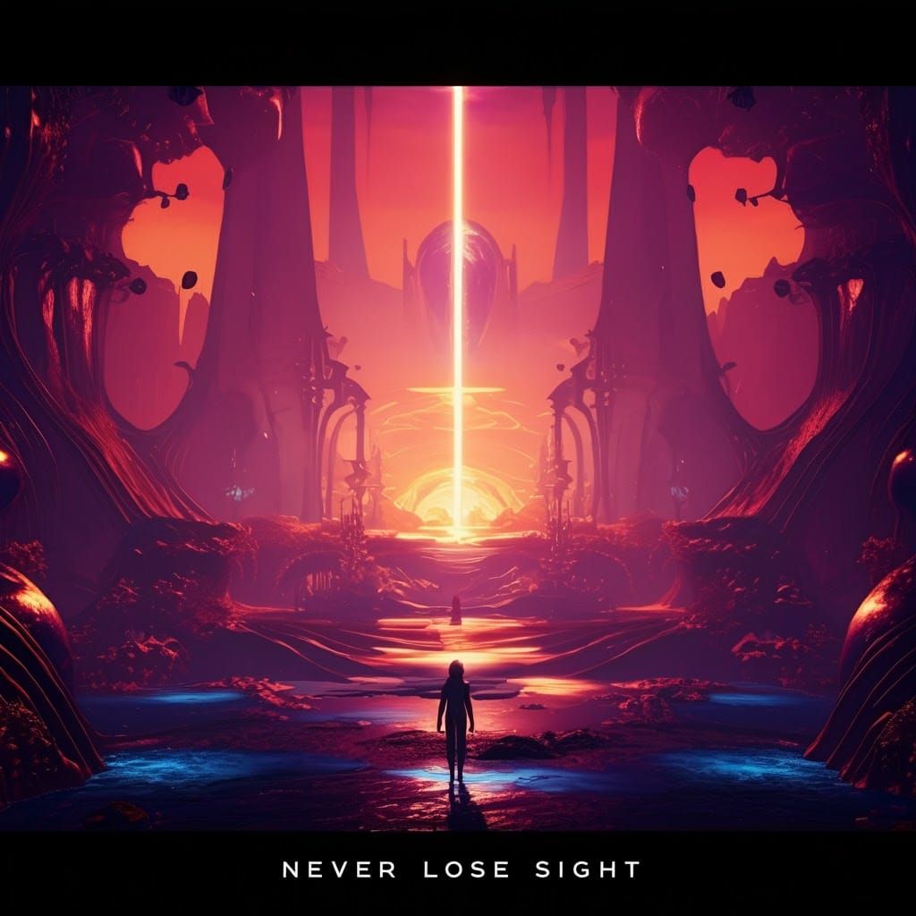 Mystical Album Art: Never Lose Sight in Unreal Engine 5
