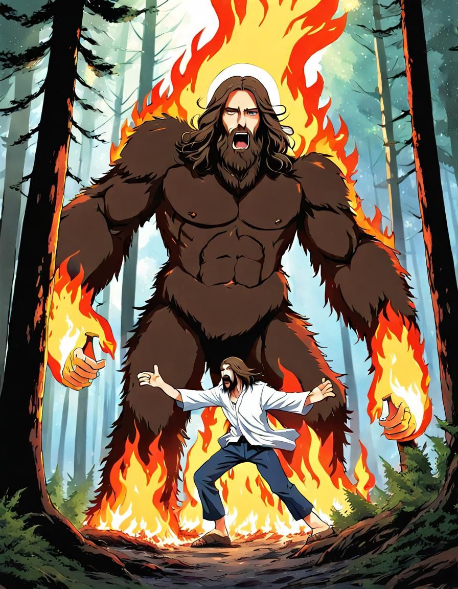 Jesus Christ The Anime: Sasquatch Rises