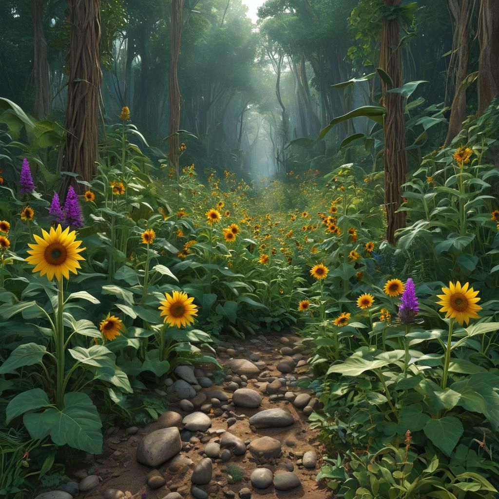 Sunflower Forest