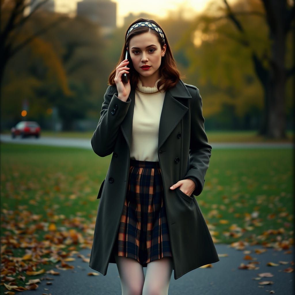 Blair Waldorf Embodies Upper East Side Sophistication in Aut...