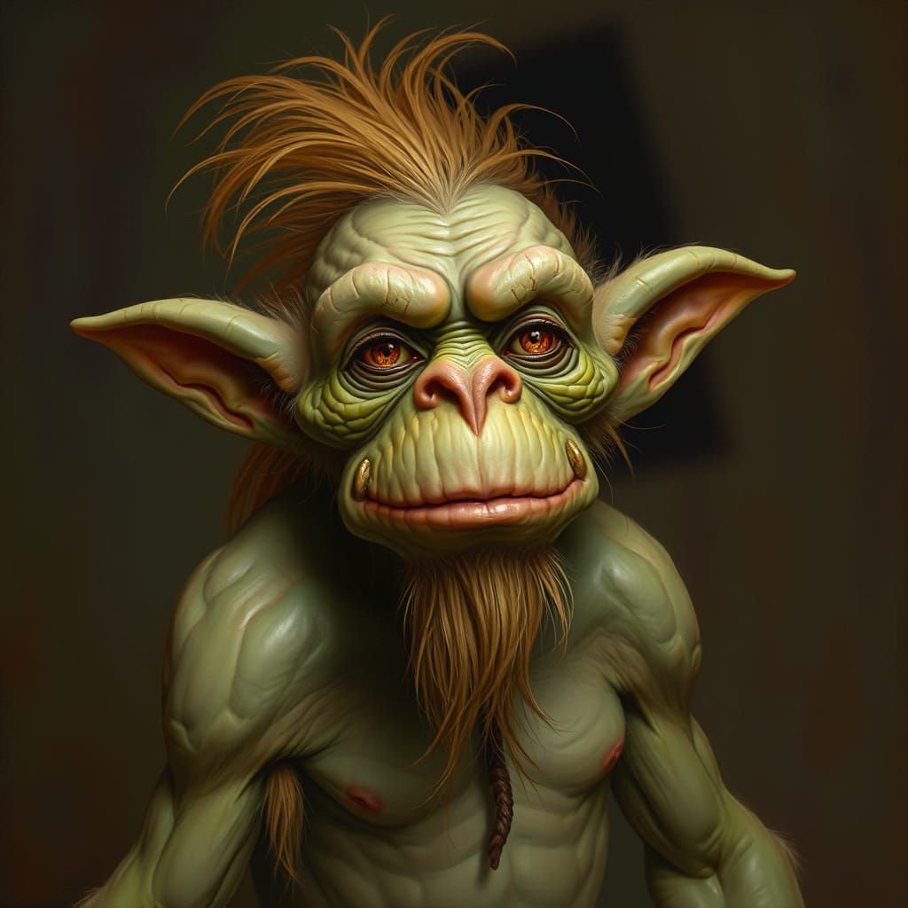 Froud-Inspired Troll Emerges from Mysterious Depths