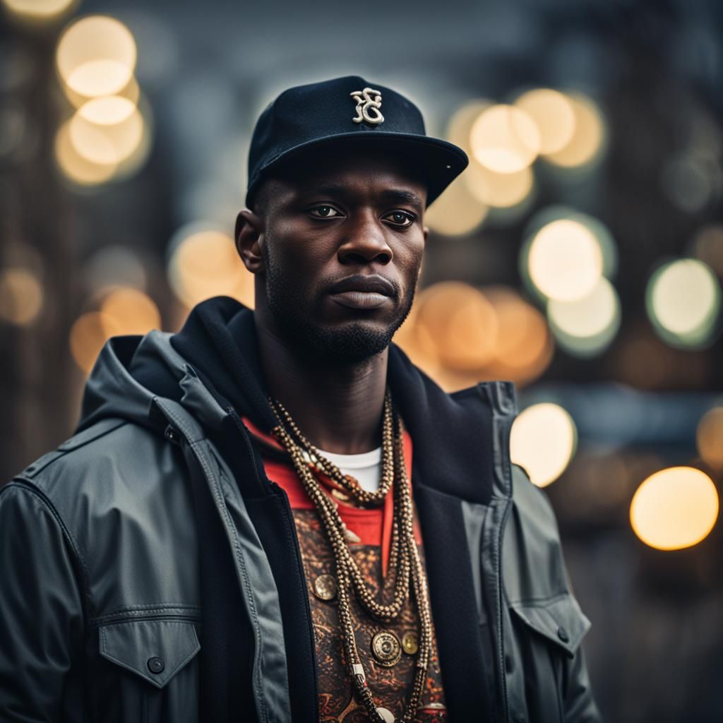 Professional Photo of Roadman with Bokeh