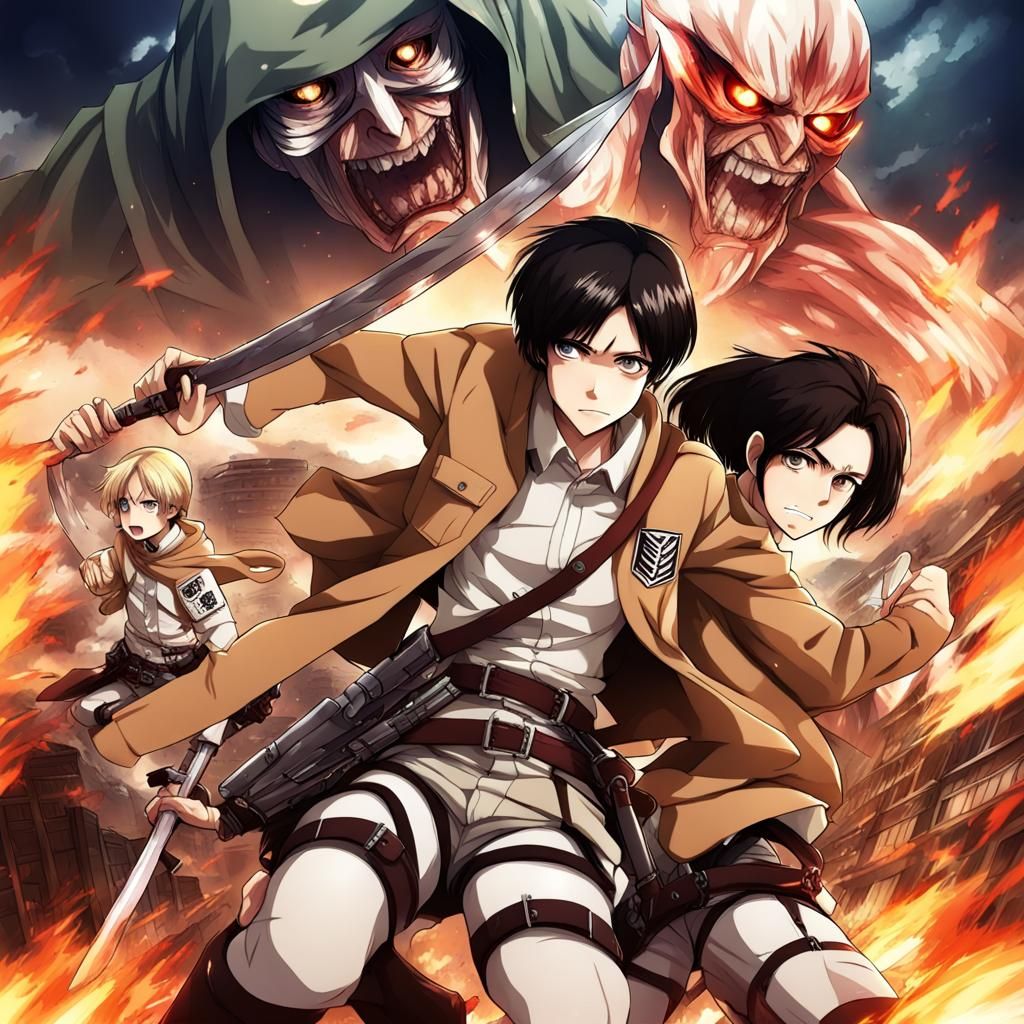 Attack on Titan and Demon Slayer Anime Crossover